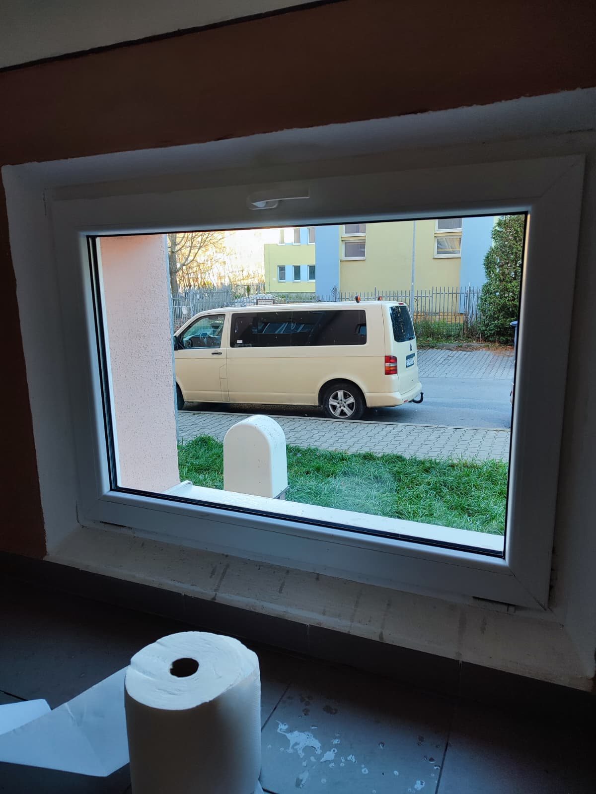Okno pri čistení