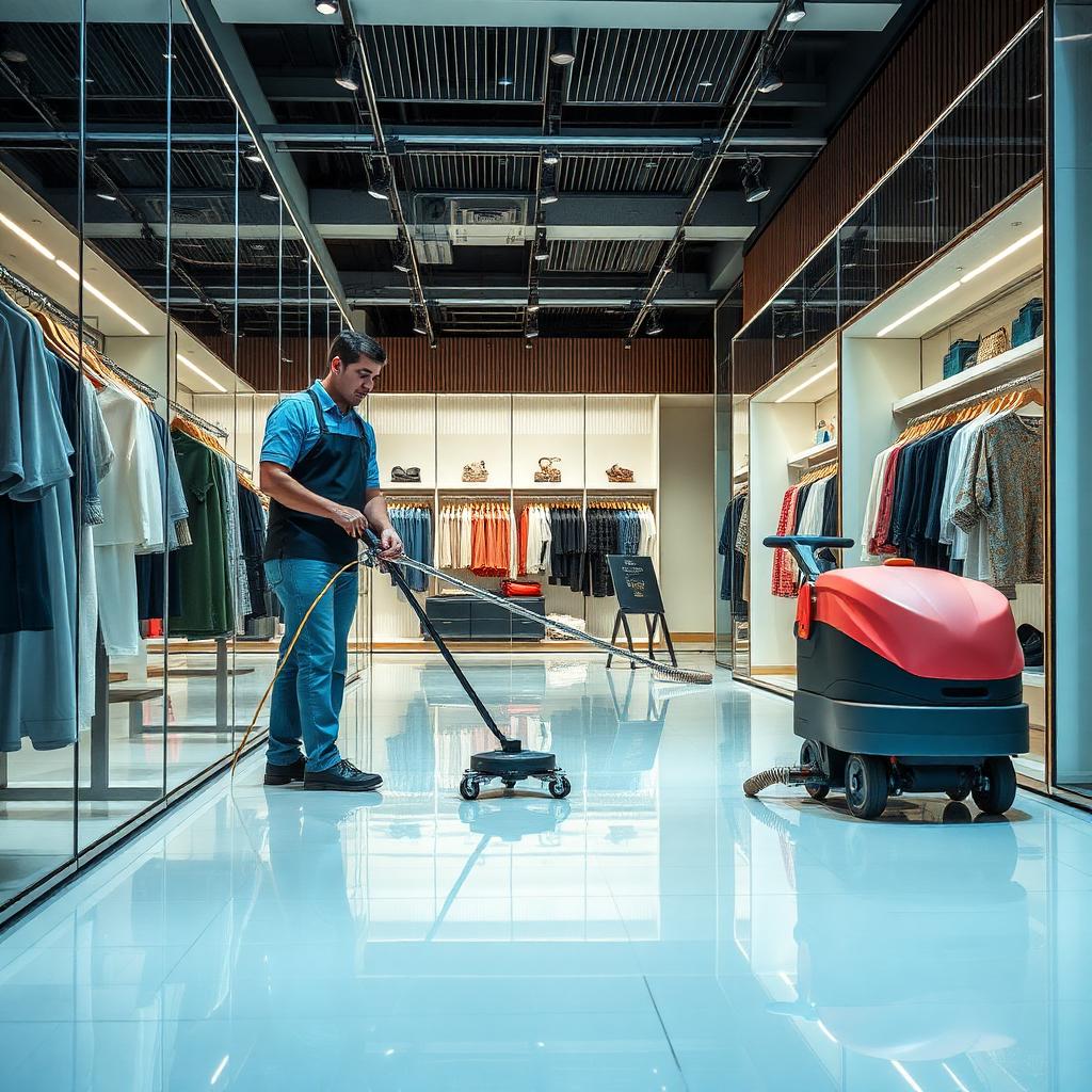 Upratovanie predajní a showroomov